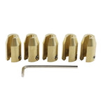 5 Pack of 1 oz Reusable Motorcycle Tire Balance Weights Refill Kits
