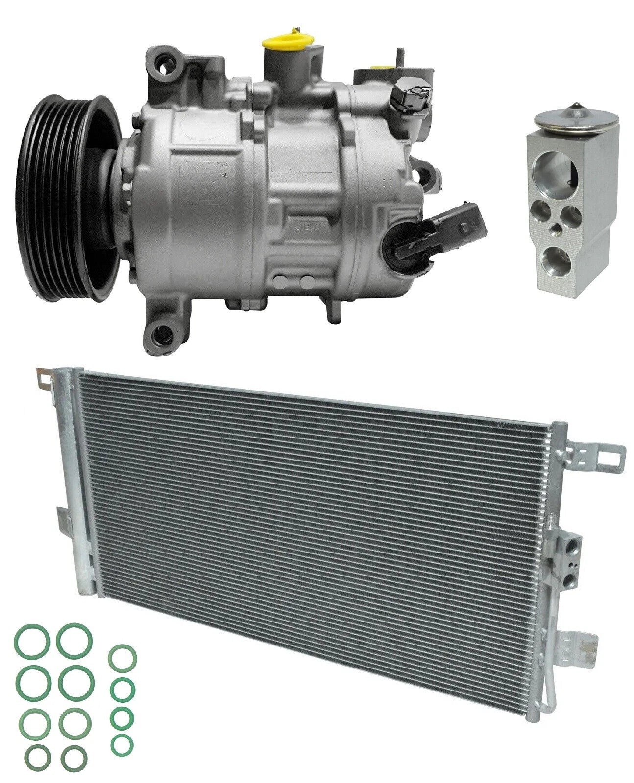 A/C Compressor Kit with Condenser for Audi Q5 2.0L (2018–2018)