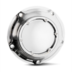 Performance Machine Vision Derby Cover with Bezel - Chrome for Harley Davidson