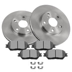 Front Disc Rotors & Ceramic Brake Pads Kit for Toyota Camry (2002–2004) 31050 908