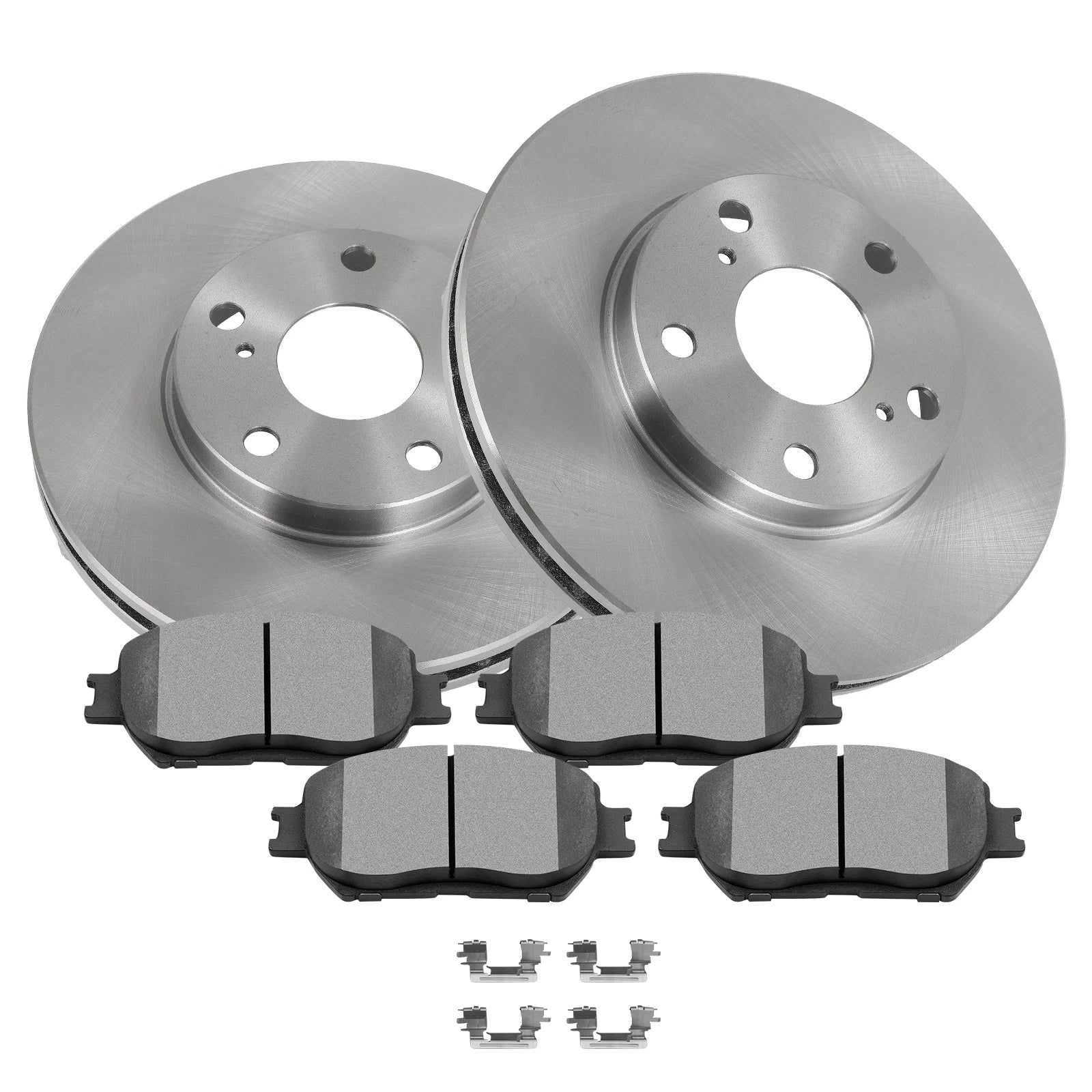 Front Disc Rotors & Ceramic Brake Pads Kit for Toyota Camry (2002–2004) 31050 908