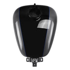 Fuel Gas Tank for Harley Touring (2008–2023) Gauntlet Gray Metallic/Vivid Black