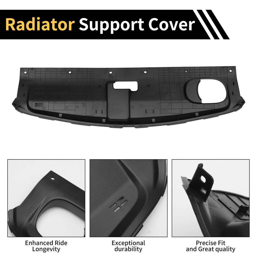Radiator Support Cover for Kia Sorento (2021–2026) No. 86360C5000, ABS Black