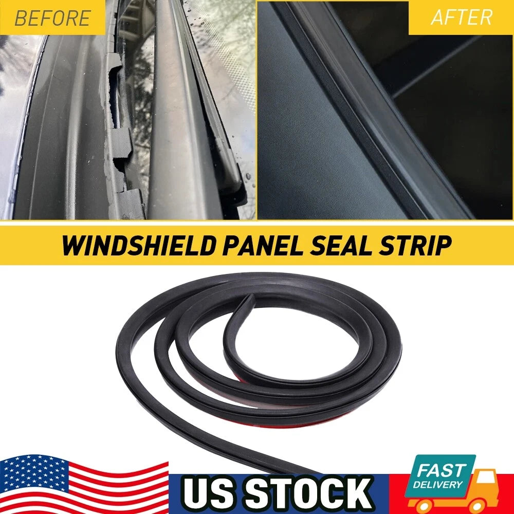 Rubber Car Seal Trim Moulding Strip for Windshield Panel (1.8m)