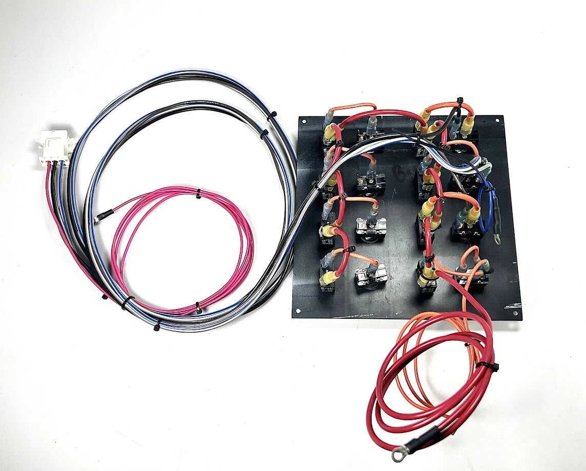 8 Switch Electrical Panel for Custom Applications (8.5in x 8.5in)