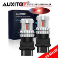 2X 3157 Red 12SMD LED Parking Turn Signal Light Bulbs for Vehicles