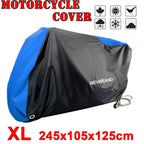 Waterproof Motorcycle Cover for BMW Honda Suzuki Yamaha (All Years)