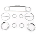 Radio Gauge Inner Fairing Trim Kit for Harley Electra Glide, Street Glide (1996–2013)
