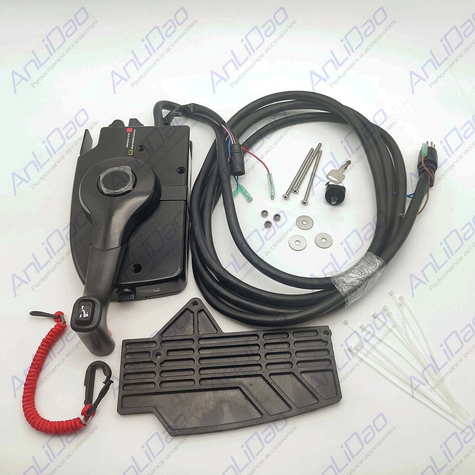 Side Mount Trim & Tilt Remote Control Box for Mercury Outboard (881170A15)