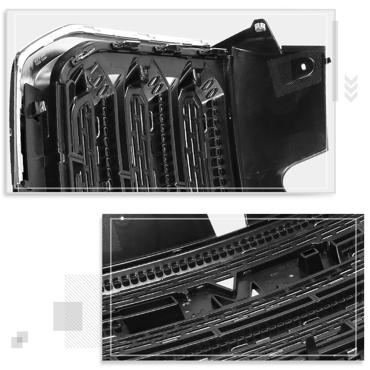 Passenger Side Chrome Headlight for Freightliner M2 106 112 (2003–2019)