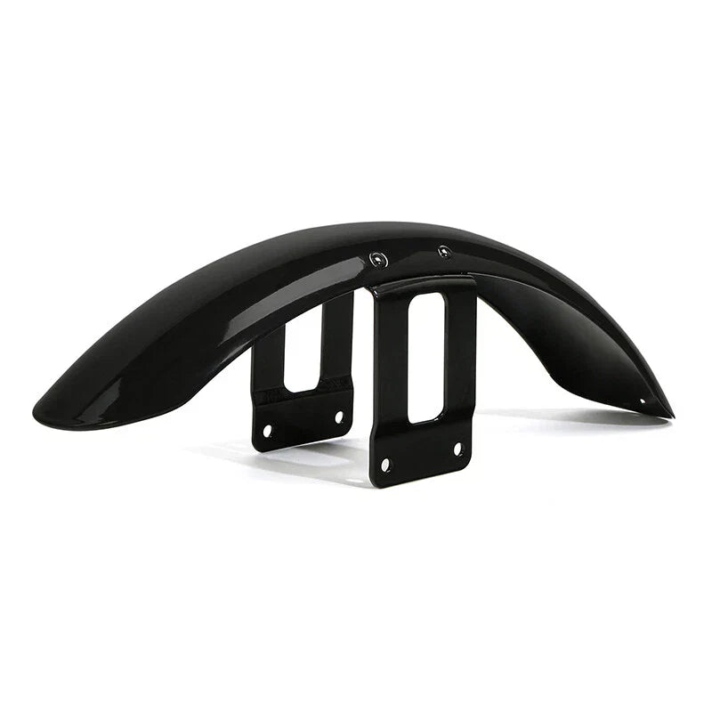 Vivid Black Front Fender Mudguard Cover for Harley Sportster 883/1200 (2004-2023)