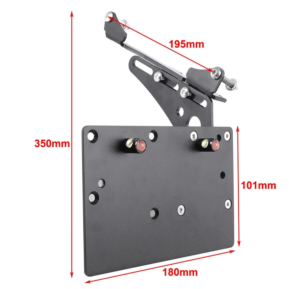 Fender Eliminator Side License Plate Holder for Harley Sportster XL883 (2004–2017)