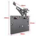 Fender Eliminator Side License Plate Holder for Harley Sportster XL883 (2004–2017)