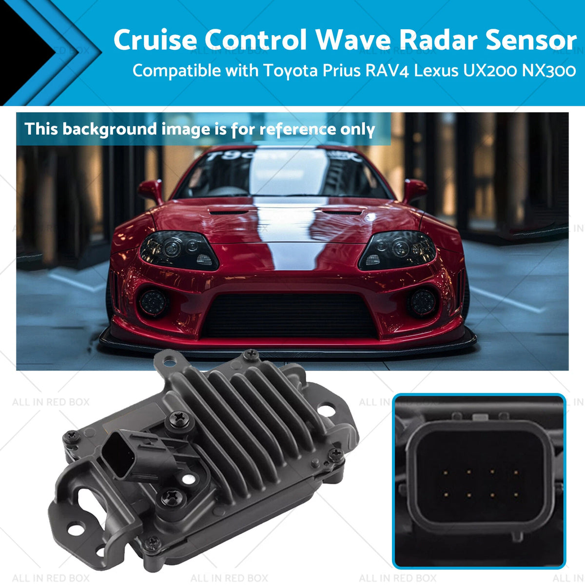 Cruise Control Wave Radar Sensor for Toyota Prius RAV4 Lexus UX200 (2019–2023)