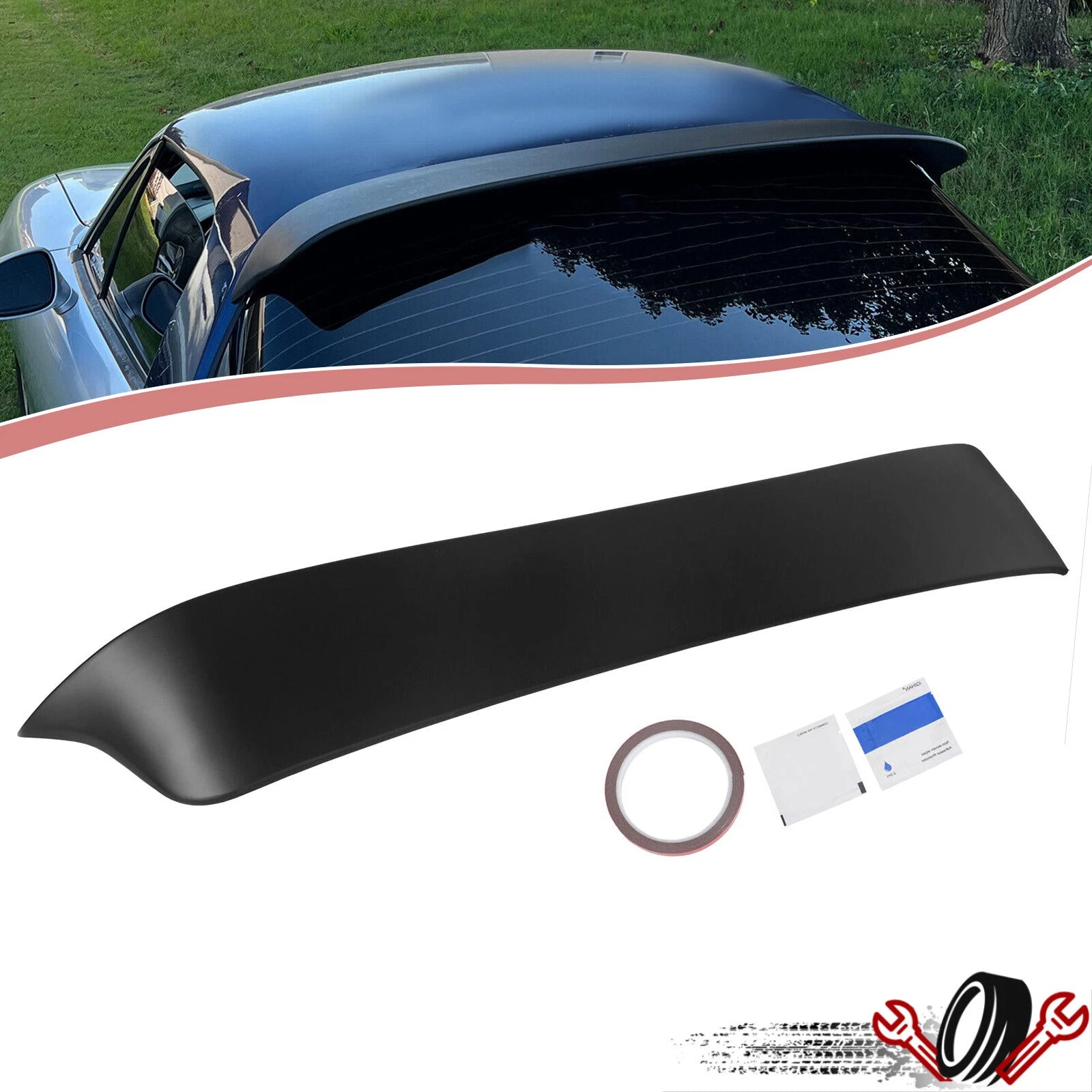 Rear Window Roof Spoiler for Mazda Miata (1990–2005)