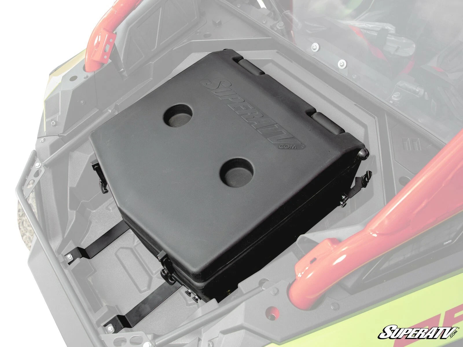 SuperATV Rear Cooler/Cargo Box for Polaris RZR PRO R (2022–2023)