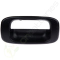 Set of 2 Black Tailgate Rear Handle Bezels for Silverado Sierra (1999–2006)