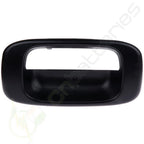 Set of 2 Black Tailgate Rear Handle Bezels for Silverado Sierra (1999–2006)