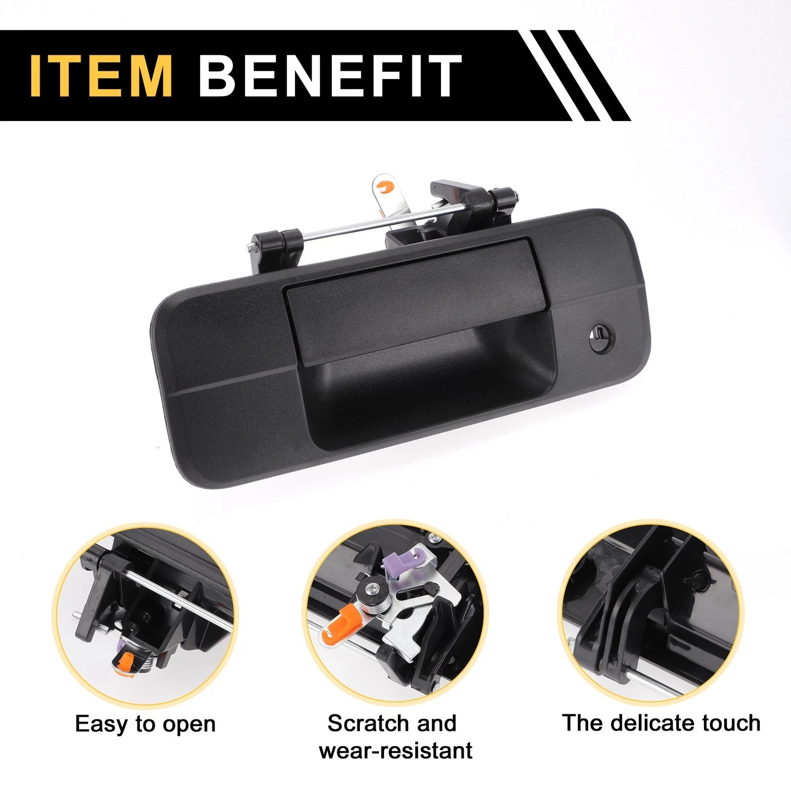 Liftgate Latch Tailgate Handle for Toyota Tundra (2007–2013) No. 690900C040