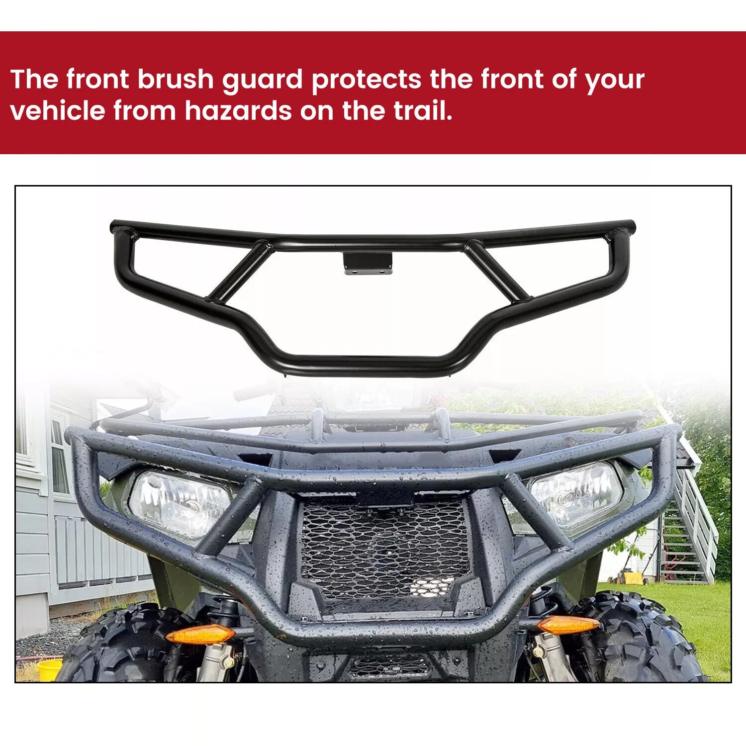 Brush Guard Bumper Set for Polaris Sportsman 570 EPS (2016–2020)