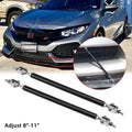 2Pcs Front Bumper Support Rod Diffuser Bars for Honda Civic (2007–2011)