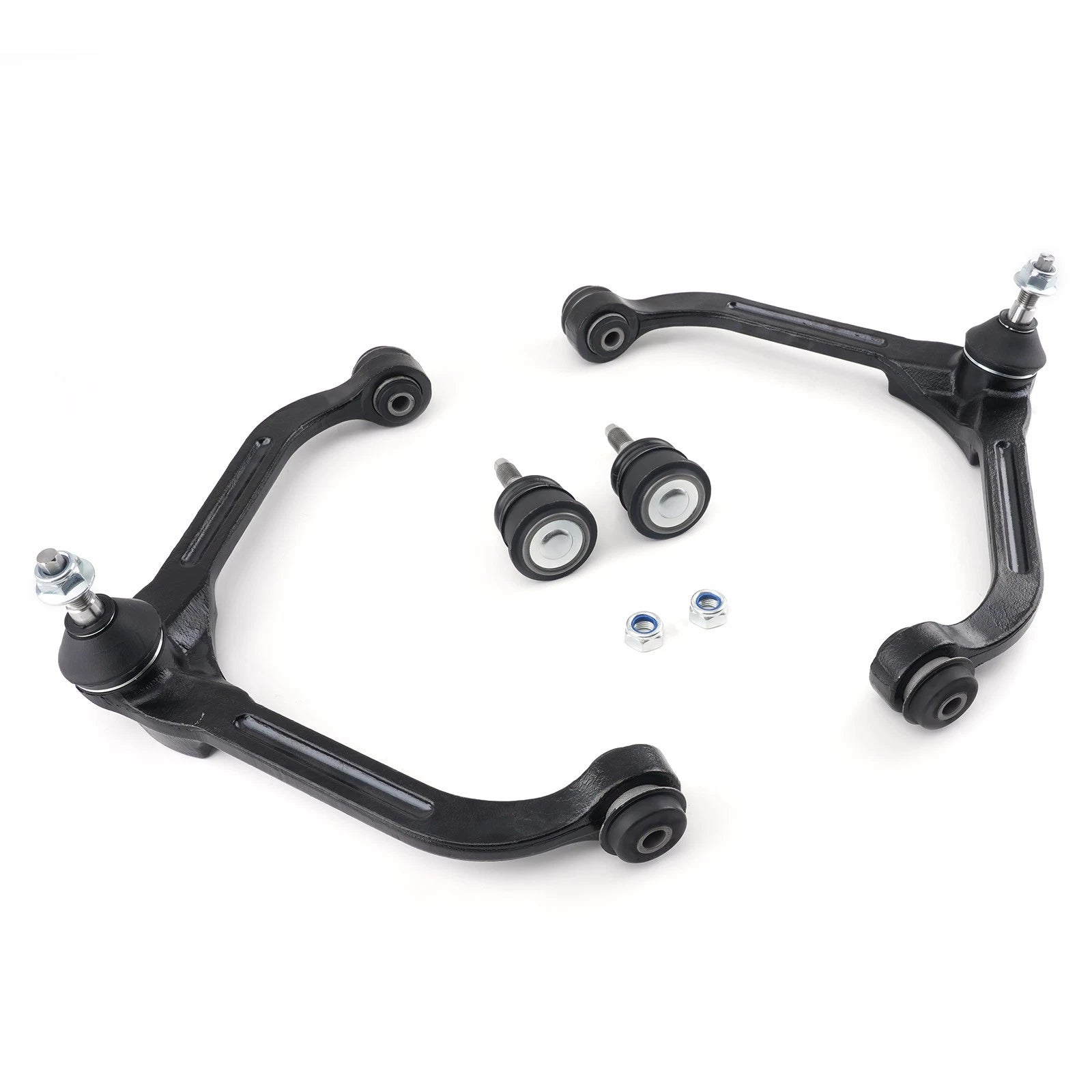 Set of 4 Front Upper Control Arms and Lower Ball Joints for Jeep Liberty (2002–2004)