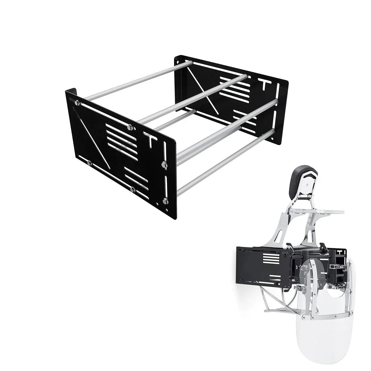 Wall Mount Storage Rack for Harley Road King Touring Glide US