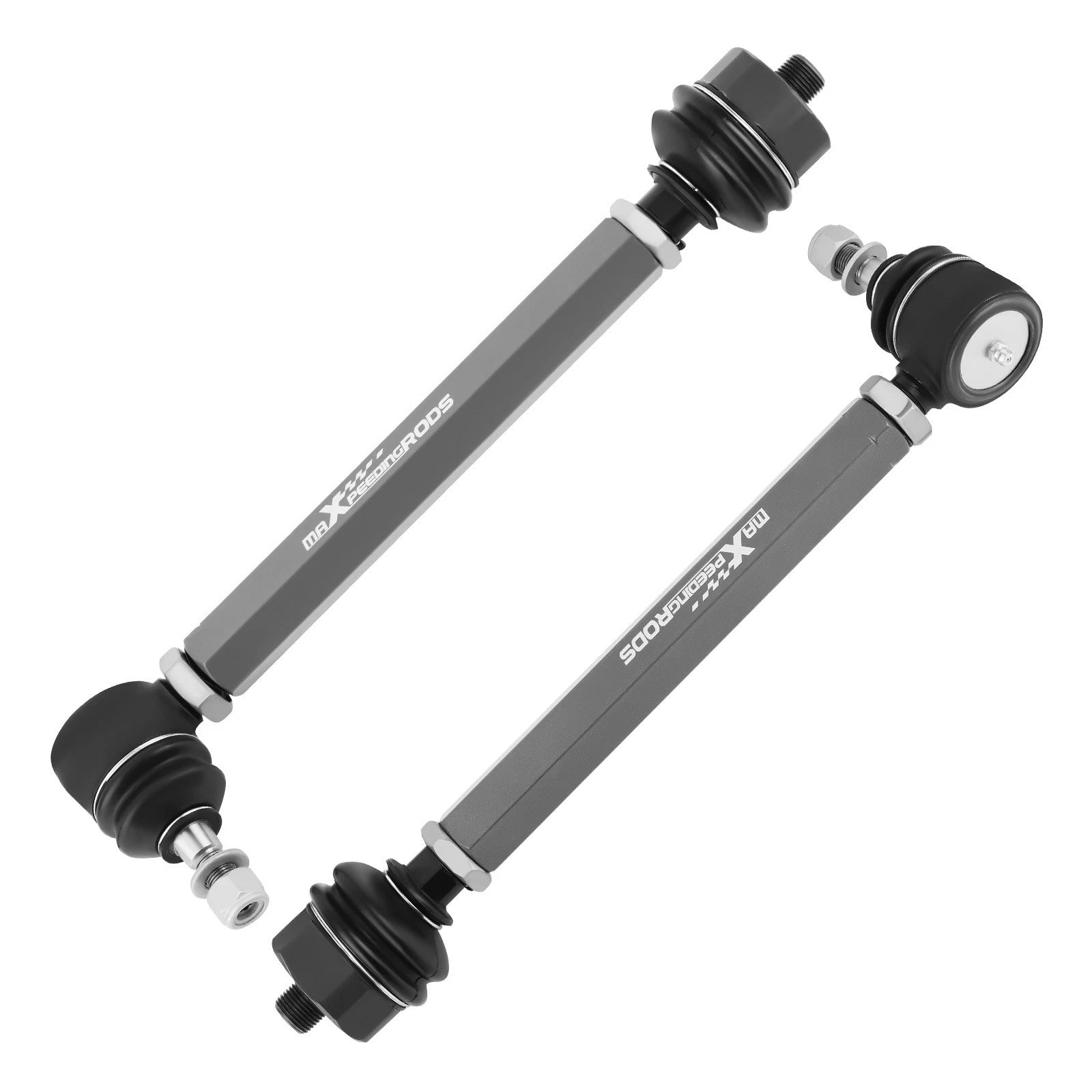 2X Tie Rods Kit for Chevy Silverado GMC Sierra 2500HD 3500HD (2001–2010)