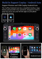 7'' Carplay Stereo Radio GPS Head Unit for Toyota Corolla (2003-2008)