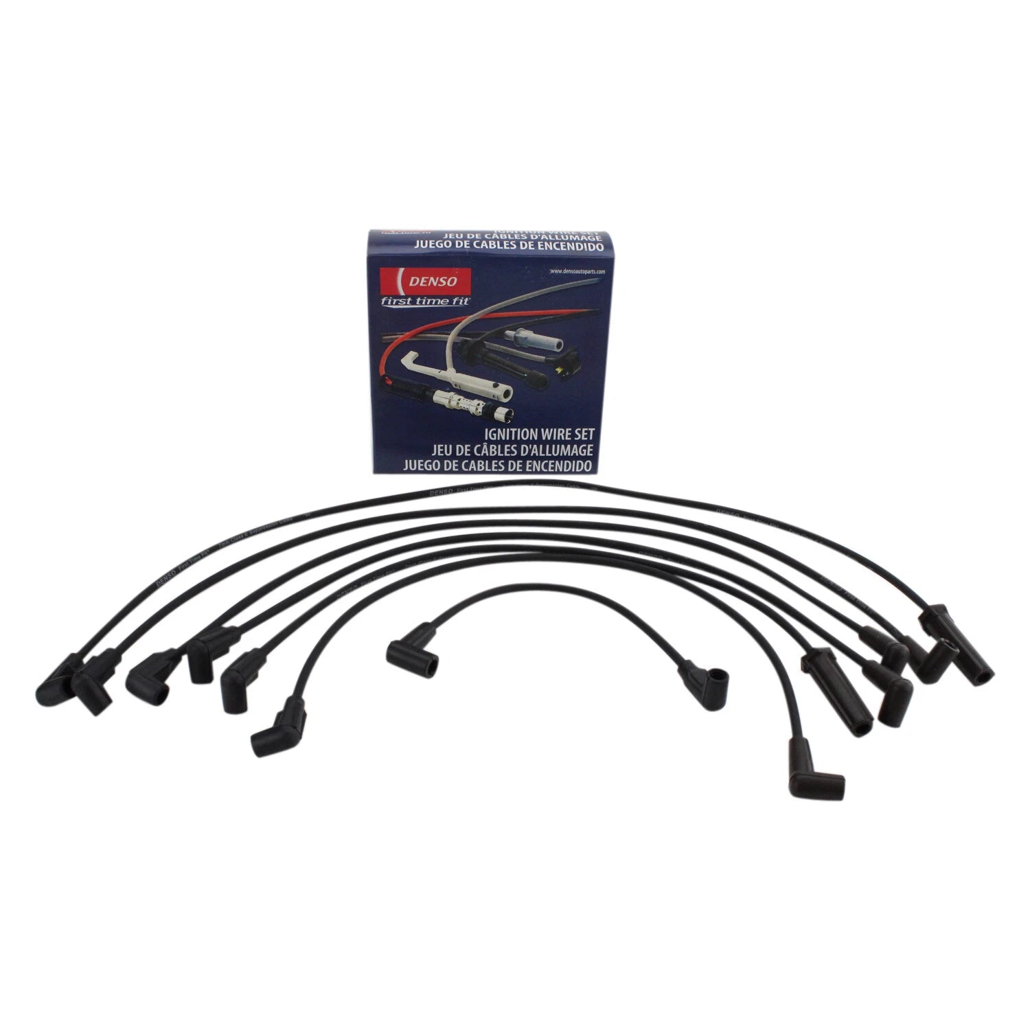 Set of 4 Ignition Spark Plug Wires for Chevy Astro GMC Sonoma Oldsmobile V6