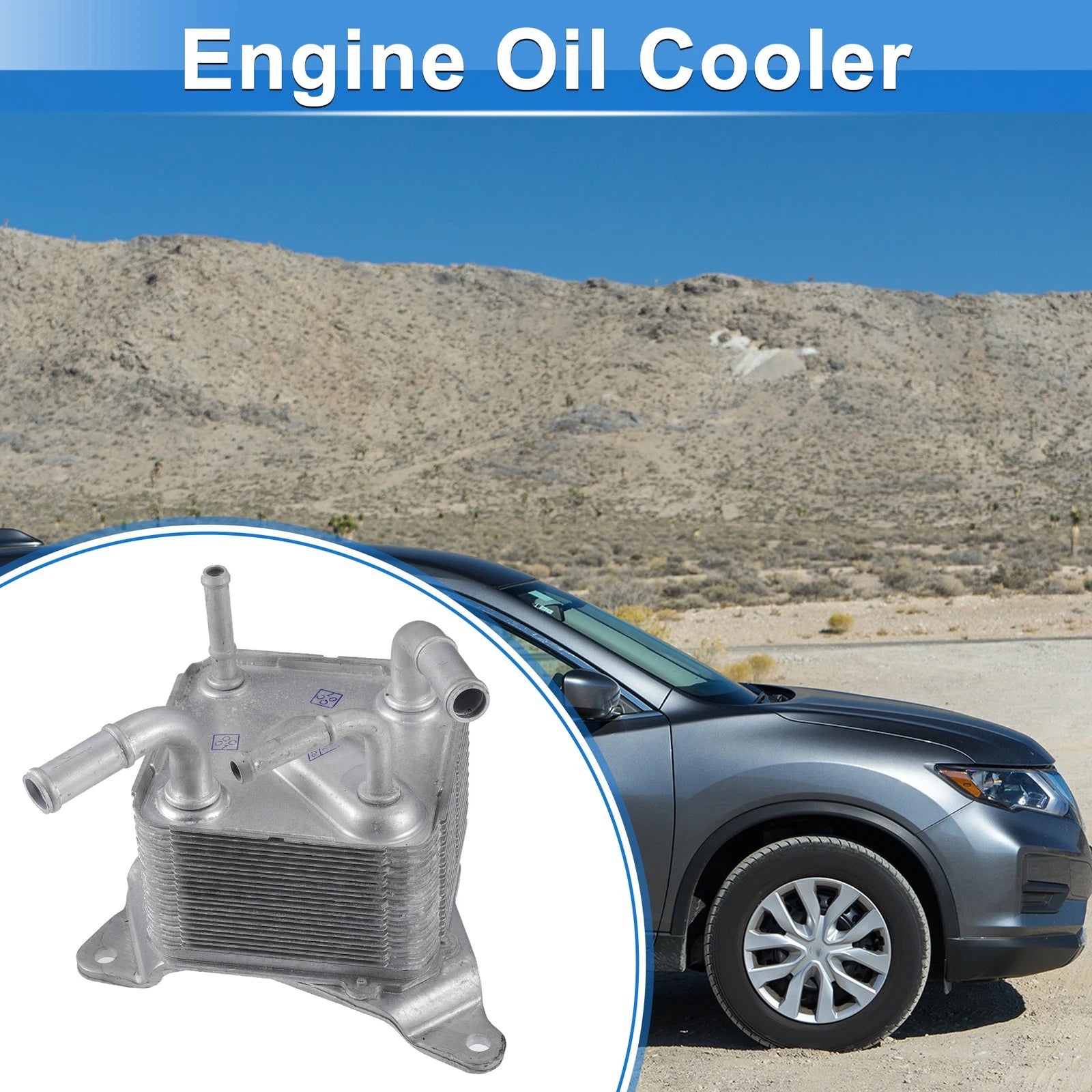 Engine Oil Cooler for Nissan NV200 Rogue Sport (2017–2021) No. 21606X481A