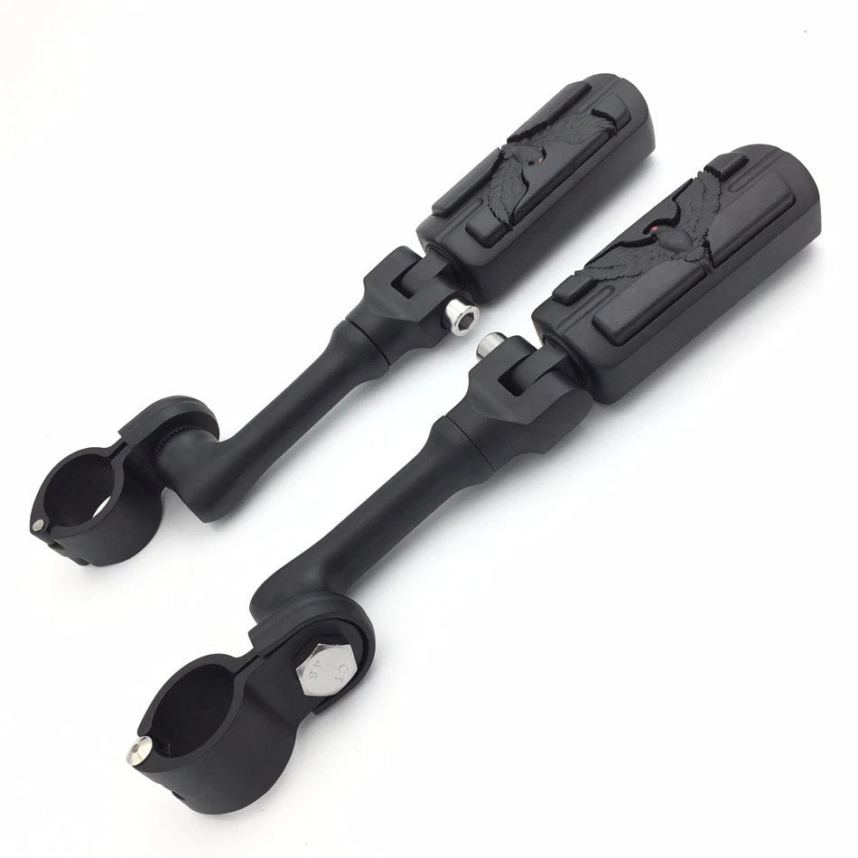1.5" Black Eagle Long Foot Peg for Harley Sportster (2004–2023)
