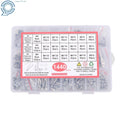 Set of 1440 Metric Bolts with Nuts 304 Stainless Steel Hex Socket M2 M3 M4