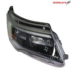 Black Housing Headlights for Ford Explorer Sport (2016–2018) Halogen DRL Right
