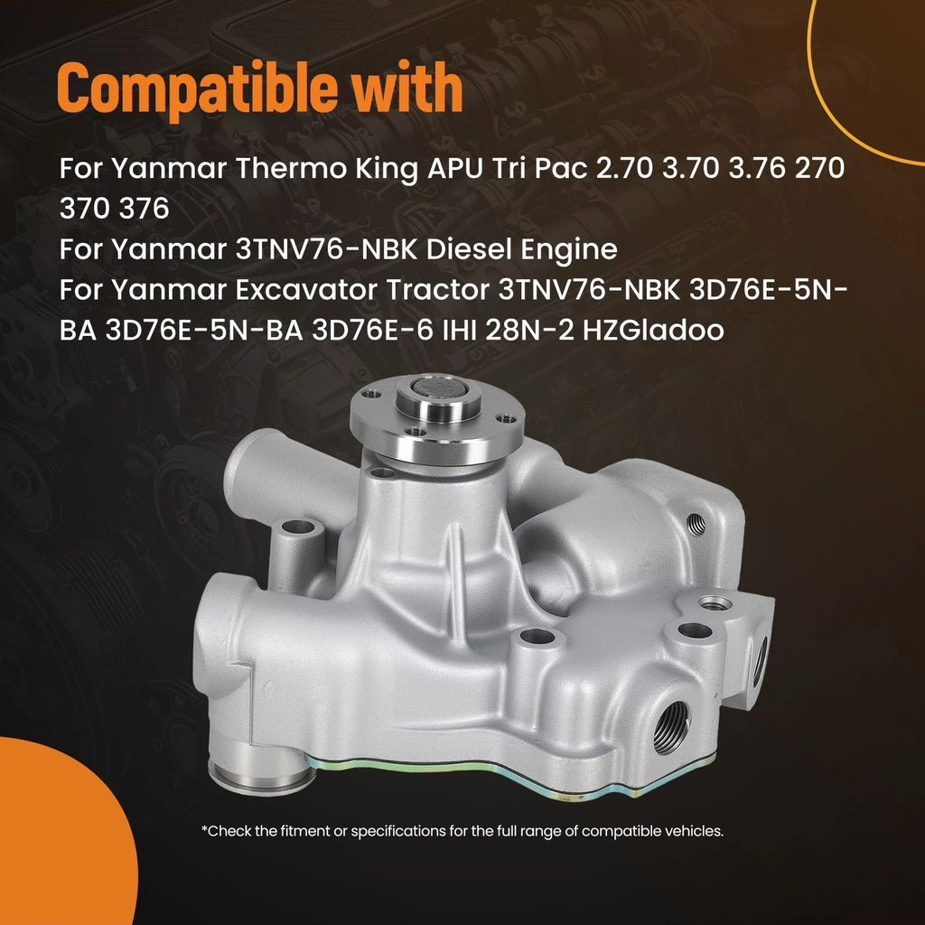 Cooling Water Pump for Komatsu 2D70E-5S-BA (2010–2020)