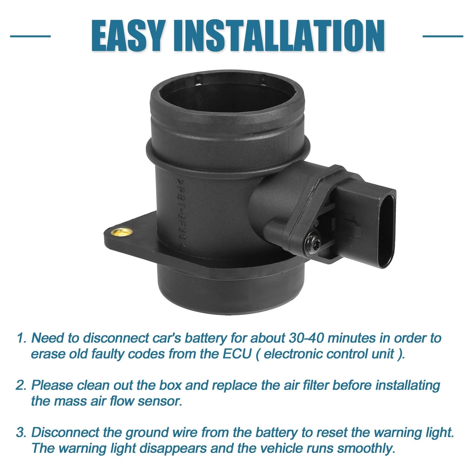 Mass Air Flow Sensor for Audi Q7 4.2L V8 (2007–2015) No. 06A906461G