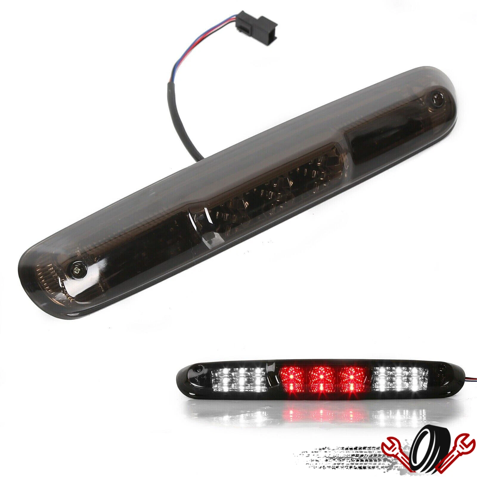 LED Third Brake Light for Chevy Silverado Sierra 1500 2500 3500 (2007–2014)