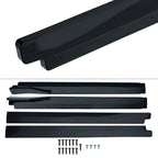 Set of 2 Body Extension Side Panels for Toyota Camry (2018–2024) Gloss Black ABS