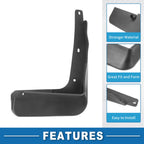 Set of 2 Front & Rear Mud Flap Splash Guards for Hyundai Sonata (2015–2016)