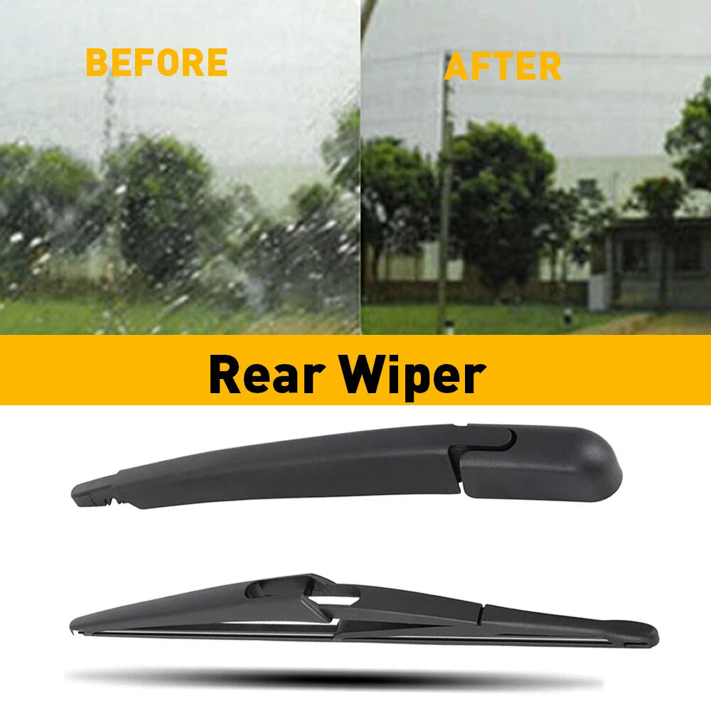 Rear Windshield Wiper Arm & Blade for Nissan Juke (2011–2016) & Rogue (2008–2013)