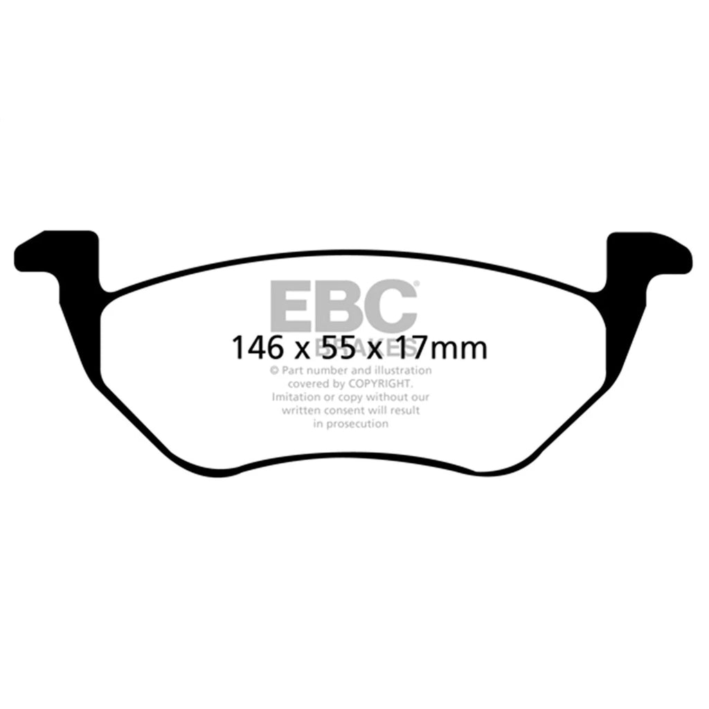 Set of 2 Brake Pads for Mercury Mariner, Ford Escape, Mazda