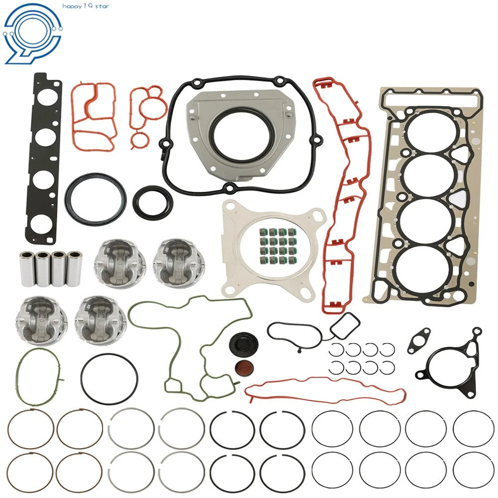 Engine Overhaul Rebuild Kit with Piston & Ring for VW Golf Audi A4 A5 