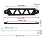 Aluminum Battery Tie Down Clamp for Automotive Applications