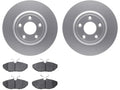 Rear Brake Pad and Rotor Kit for Jaguar S Type (2003–2005) QX199XH