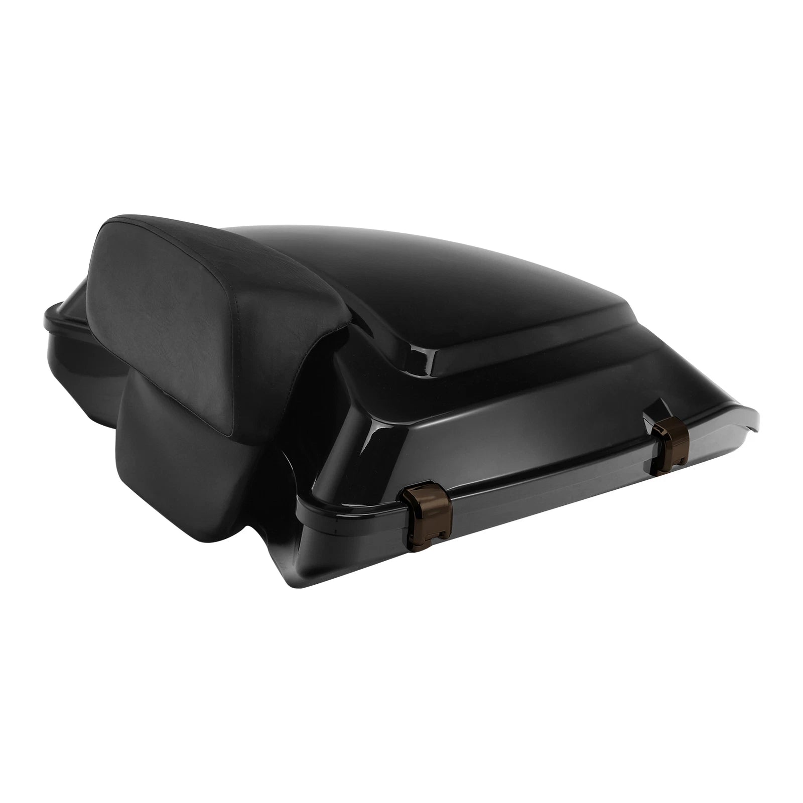 Black Razor Trunk Backrest for Harley Touring Models (2014–2024)