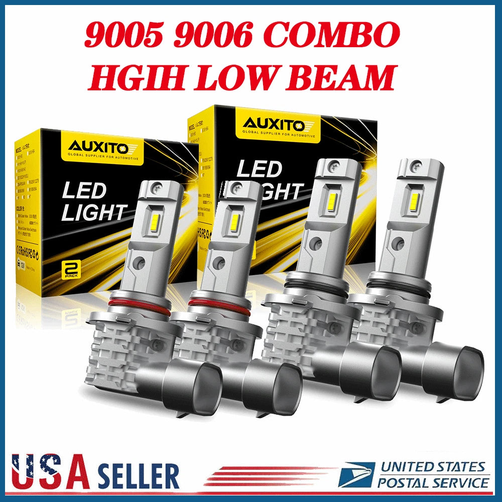 9005 9006 LED Headlights Kit for