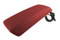 Leather Console Lid Armrest Cover for Ford Edge (2011–2020) Red Black Stitch