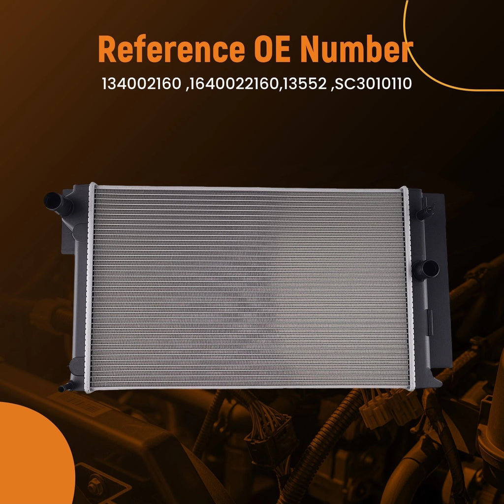 Aluminum Radiator Assembly for Toyota Corolla iM (2017–2018) 1640022160