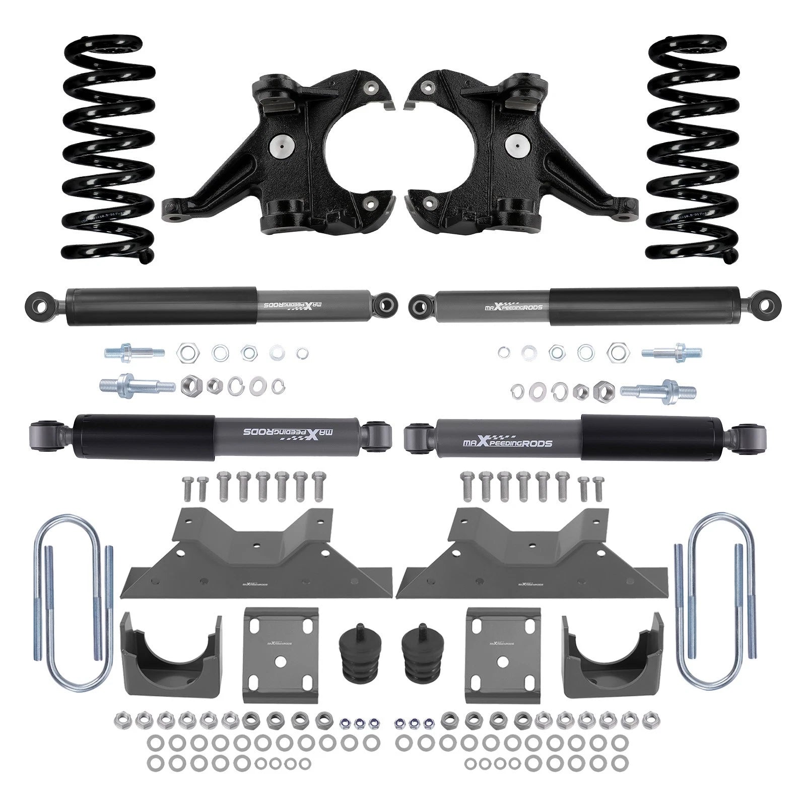 Lowering Drop Kit with Shocks for Chevy GMC C10 C15 (1973–1987)
