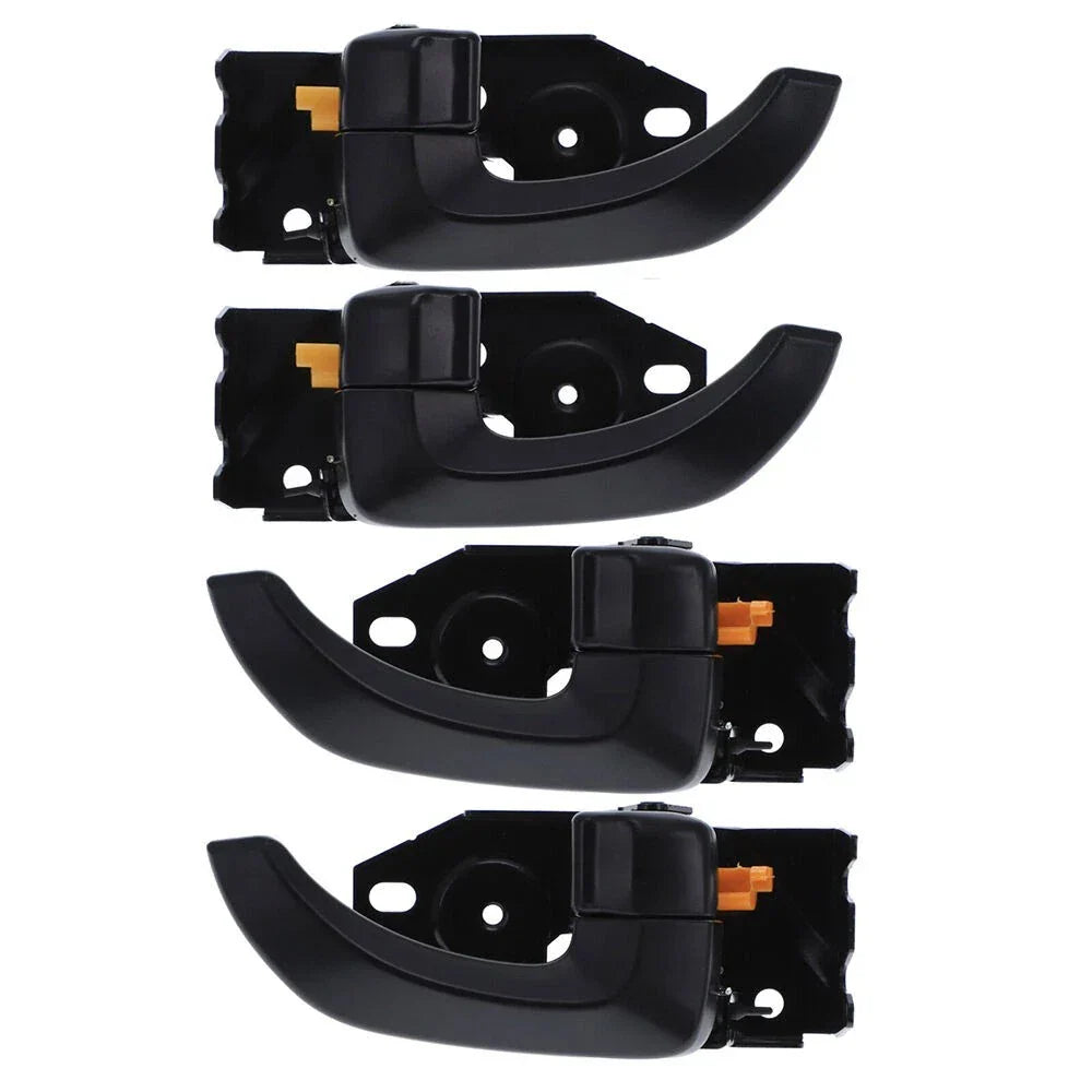4pc Front/Rear Inner Door Handles Blk for Hyundai iLoad iMax (2007–2015)